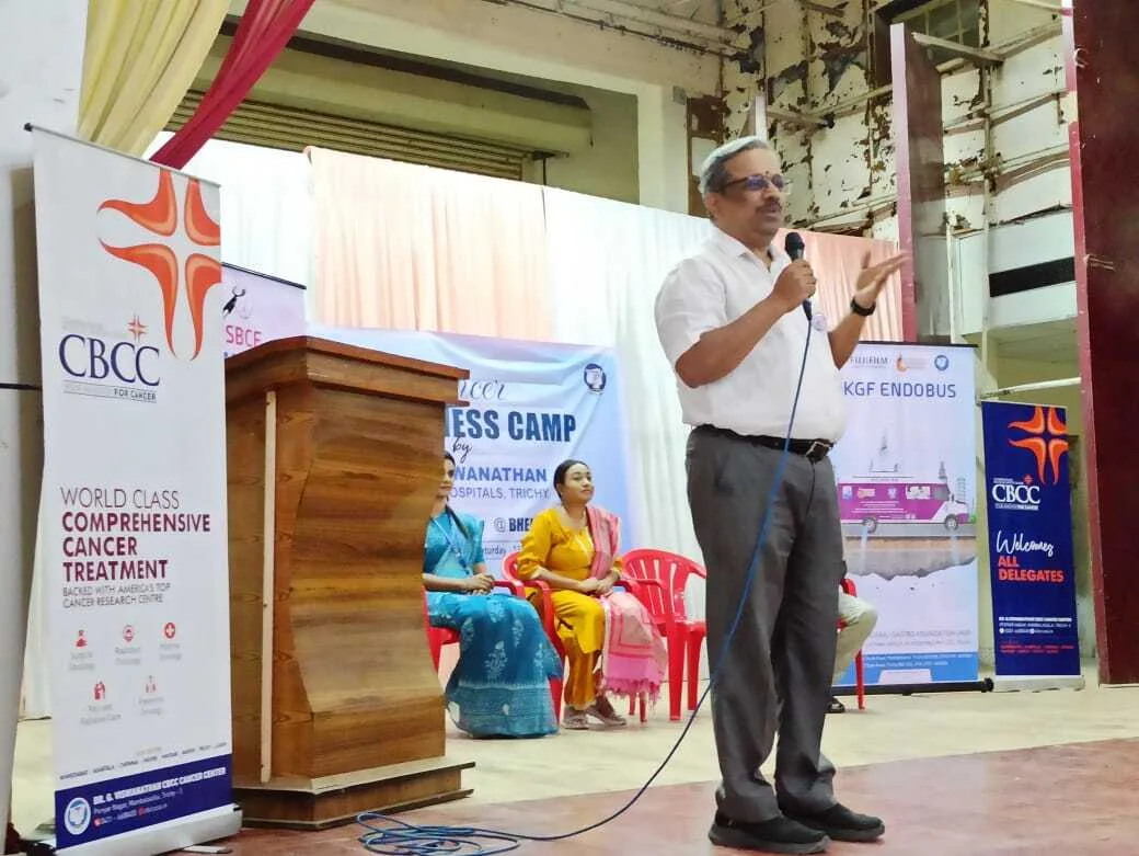 Cancer Awareness Camp in Community Center